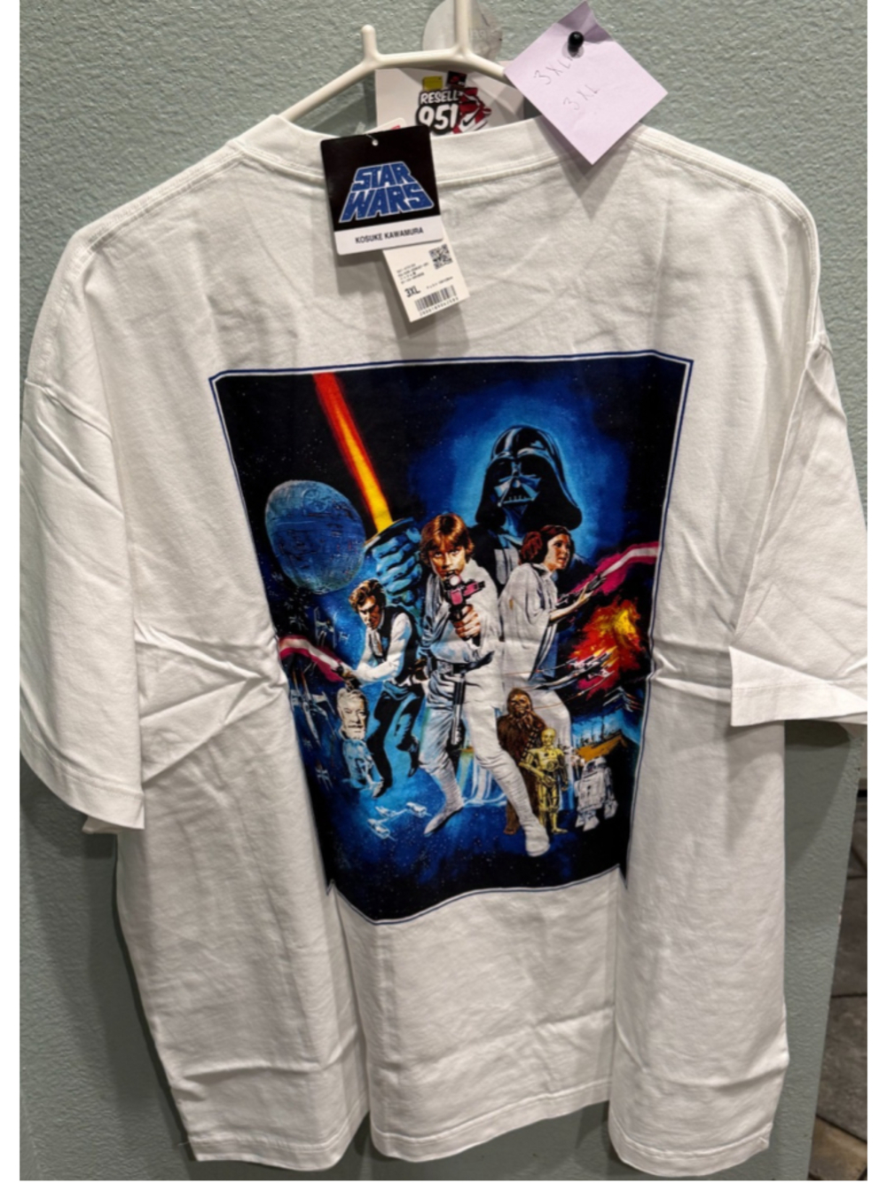 Uniqlo Star Wars Kosuke Kawamura Graphic Tee 3XL SKU 341-473124
